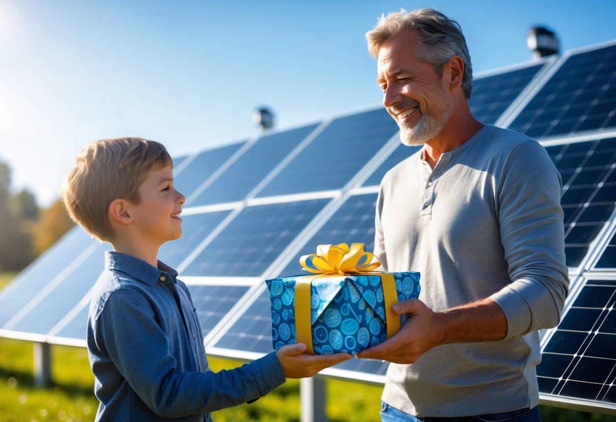 Lad gaven til din far være en investering i solceller